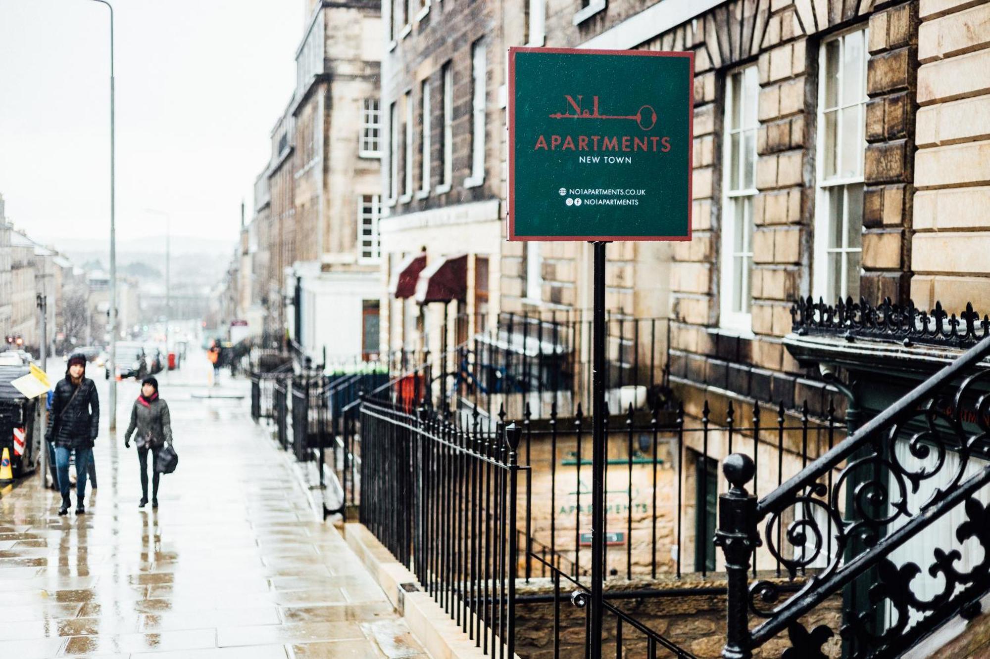No1 Apartments Edinburgh - New Town Kültér fotó
